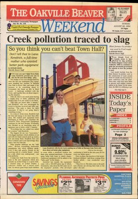 Oakville Beaver, 28 Aug 1994