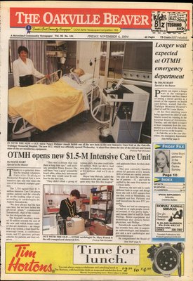 Oakville Beaver, 4 Nov 1994