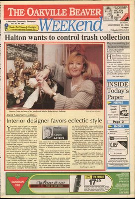 Oakville Beaver, 18 Dec 1994