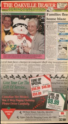 Oakville Beaver, 26 Dec 1994