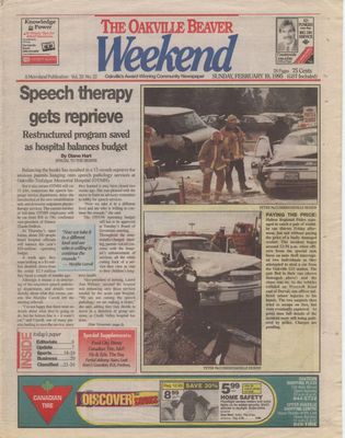 Oakville Beaver, 19 Feb 1995