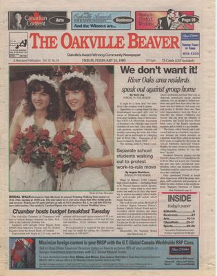 Oakville Beaver, 24 Feb 1995