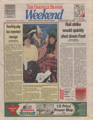 Oakville Beaver, 12 Mar 1995