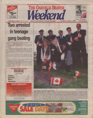 Oakville Beaver, 2 Jul 1995