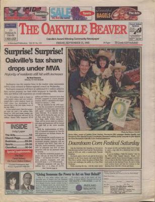 Oakville Beaver, 15 Sep 1995