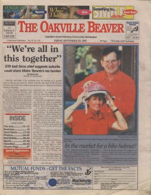 Oakville Beaver, 29 Sep 1995