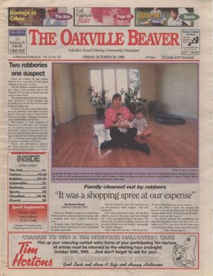 Oakville Beaver, 20 Oct 1995