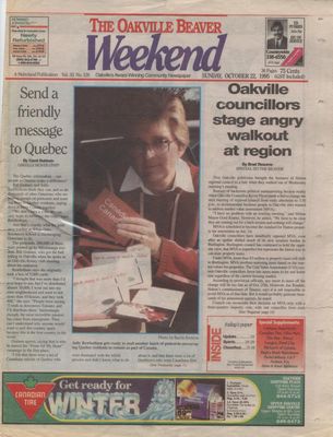 Oakville Beaver, 22 Oct 1995