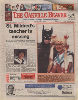 Oakville Beaver, 3 May 1996