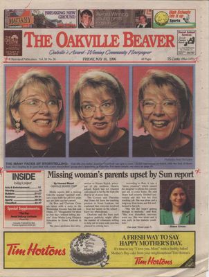 Oakville Beaver, 10 May 1996