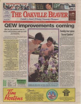 Oakville Beaver, 14 Jun 1996