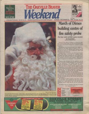 Oakville Beaver, 22 Dec 1996