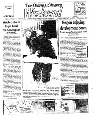 Oakville Beaver, 12 Jan 1997