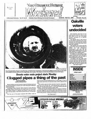 Oakville Beaver, 25 May 1997