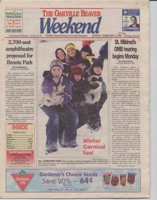 Oakville Beaver, 6 Feb 2000