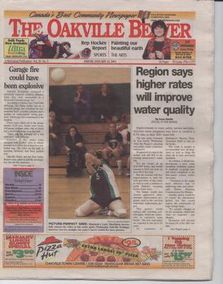 Oakville Beaver, 12 Jan 2001