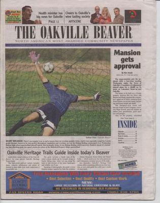 Oakville Beaver, 17 May 2002