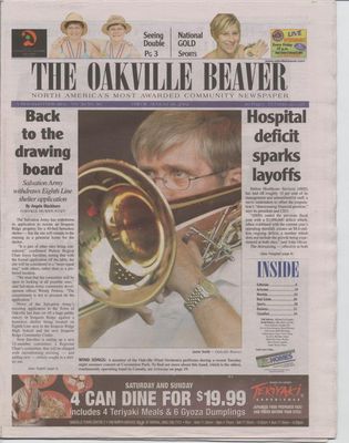 Oakville Beaver, 16 Aug 2002