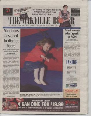 Oakville Beaver, 21 Feb 2003