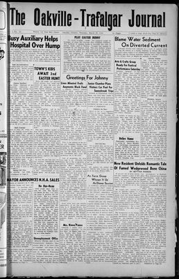 Oakville-Trafalgar Journal, 30 Mar 1950