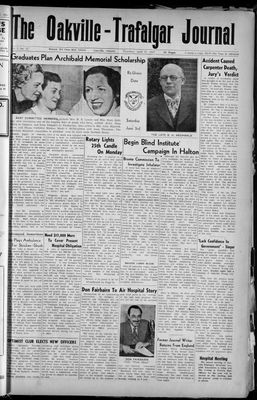 Oakville-Trafalgar Journal, 27 Apr 1950