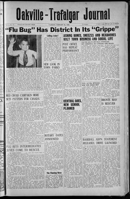 Oakville-Trafalgar Journal, 22 Feb 1951