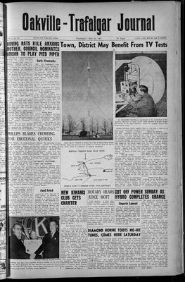 Oakville-Trafalgar Journal, 24 May 1951