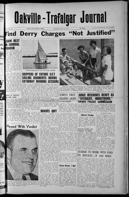 Oakville-Trafalgar Journal, 19 Jul 1951