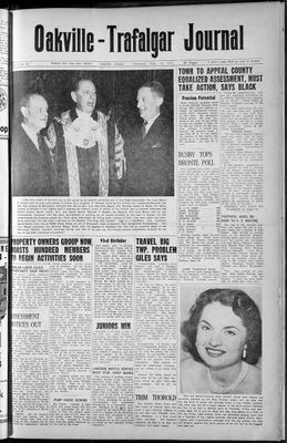 Oakville-Trafalgar Journal, 13 Sep 1951