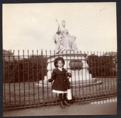 Hazel at Kensington Gardens, London, England