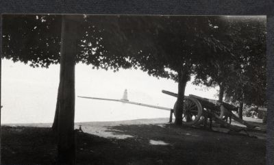 Lakeview park, canons from World War One