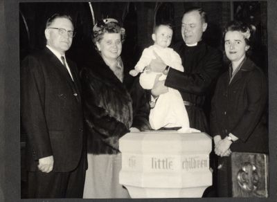 Victoria Elizabeth's christening