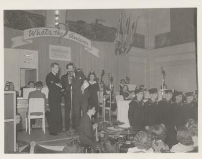 Scene at the Oakville banquet for Powell and Lawrence, November, 1942