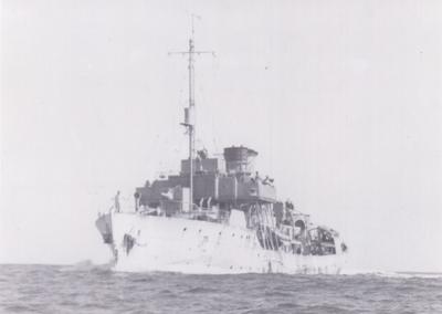 HMCS Oakville in the Caribbean Sea Winter 1942/43