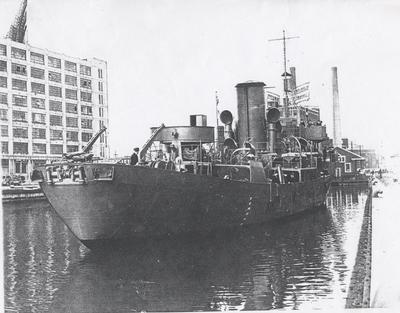 HMCS Oakville in Toronto Harbour, 1941