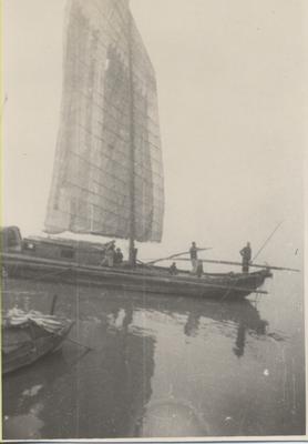 Sailboat on the Yangtze River