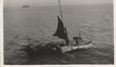 Chinese house/fishing boat