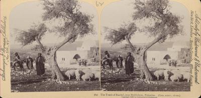 The Tomb of Rachel, near Bethlehem, Palestine (Gen. xxxv, 16-20).