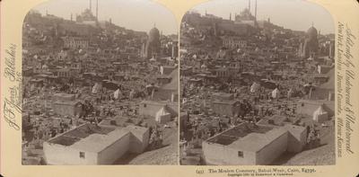 The Moslem Cemetery, Bab-el-Wesir, Cairo, Egypt.