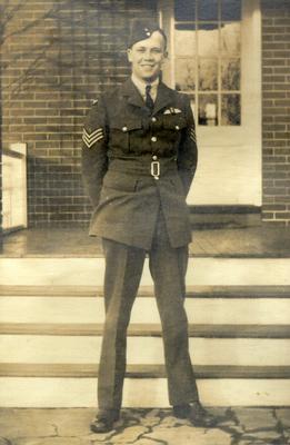 William James Archibald. Flight Sergeant with the Royal Canadian Air Force. Buried at Dunkirk, France, September 30, 1941. William is commemorated on the Oakville Trafalgar High School 1939-1945 Honour Roll.