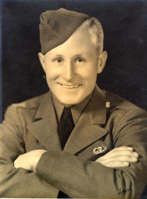William (Bill) Charles Cutmore. Volunteered for the First Special Service Force. Bill was with the Force from its mission in Kiska, Alaska, to its last mission in Menton, where he was killed in action, 1944.