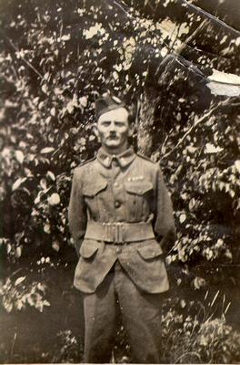 John Gordon Leonard. Corporal with the Royal Regiment of Canada, Third Canadian Battalion. He had previously served in the First World War.