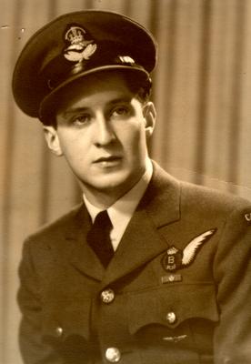 William Markey. Pilot Officer with the Royal Canadian Air Force from 1942 to 1945. Awarded the French Croix de Guerre.