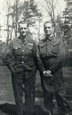 Brothers Ken (left) and Peter (right) Marlatt