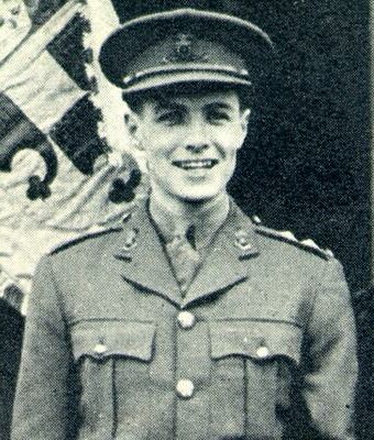 Zouch Palmer. Lieutenant, Canadian Field Artillery. Zouch and his wife, Peggy, moved to Oakville in 1947.