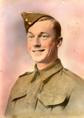 Paul Parkin. Private with the Royal Hamilton Light Infantry from March 20, 1940, to August 27th, 1945. Prisoner of war at Dieppe on August 19, 1942, until August 1945.