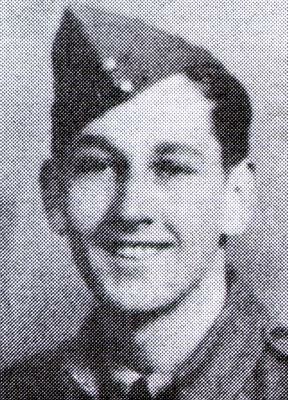 Wallace Pickering. Gunner killed in World War II. Wallace is commemorated on the Oakville Trafalgar High School 1939-1940 Honour Roll.