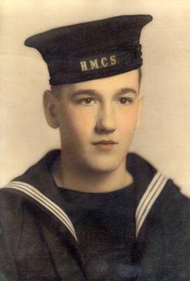 William N. Shields. Stoker, 1st Class, Royal Canadian Navy Volunteer Reserve, 1943-1945.