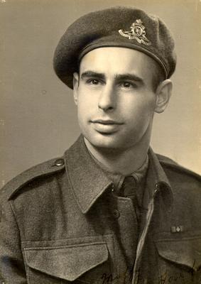 Peter F. Taylor. Gunner, served with the 23rd Field Regiment, Royal Canadian Artillery Self Propelled, in England, France, Belgium, Holland, and Germany.