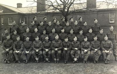 Oakville Overseas, 1st Division, Canadian Active Service Force (C.A.S.F.) March, 1940. For many men, this was their first time abroad.